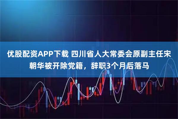 优股配资APP下载 四川省人大常委会原副主任宋朝华被开除党籍，辞职3个月后落马